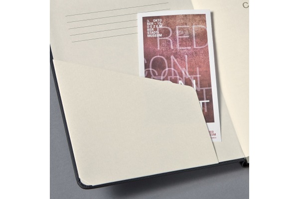 CONCEPTUM Notizbuch A5 CO120 schwarz, blanco 97 Blatt