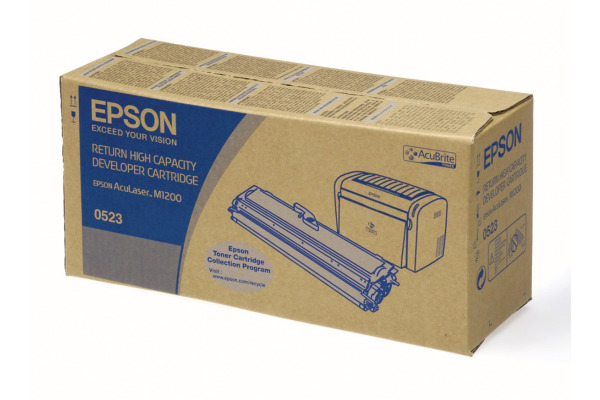 EPSON Toner-Modul HY schwarz S050523 AcuLaser M1200 3200 Seiten