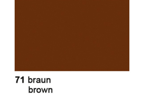 URSUS Seidenpapier 50x70cm 4642271 braun 6 Bogen