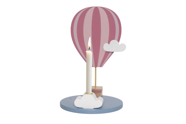 JABADABAD Geburtstagsdekoration 15x15cm T329 Luftballon pink