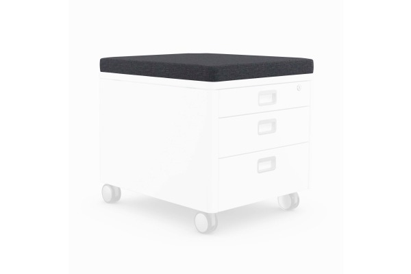 MOLL Sitzkissen 43x54x5cm 12636-905 anthrazit, zu Rollcontainer