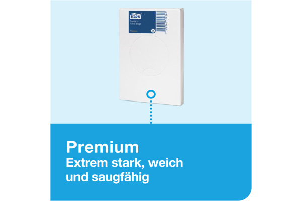 TORK Hygienebeutel Spender B5 566000 weiss 140x100x36mm
