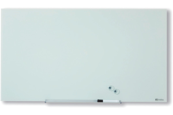 NOBO Whiteboard Premium Plus 1905176 Glas, weiss, magn. 993x559mm