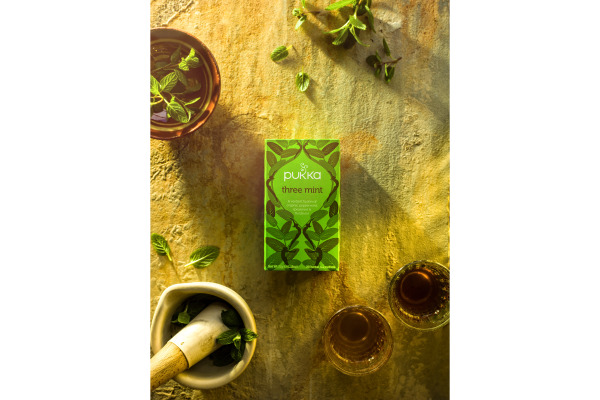 PUKKA Three Mint 4091016 Bio Kräutertee 20 Beutel