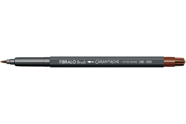 CARAN D'A Classic Fibralo Brush 0.5-5mm 186.059 braun