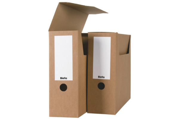 BIELLA Archivschachtel A4 26141000U braun 27.8x10x32.3cm