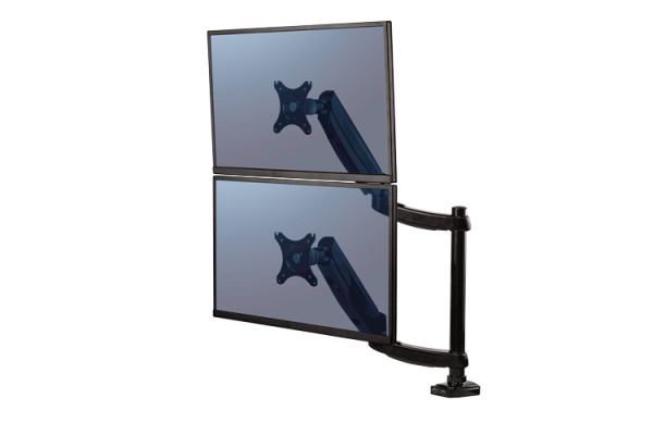 FELLOWES Platinum Seriess 8043401 vertikaler Doppelarm schwarz