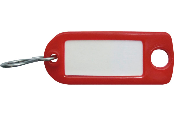 RIEFFEL Schlüssel-Anhänger 8034FS RO rot 100 Stück