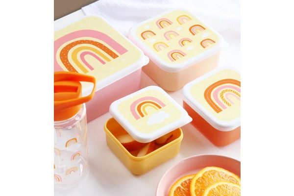 ALLC Lunch & Snackbox Set SBSERA41 Rainbow