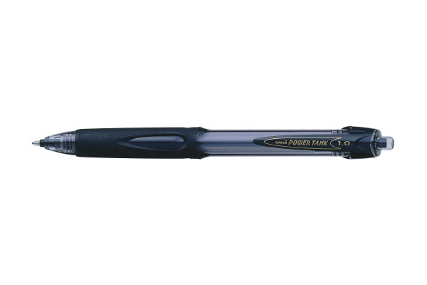 UNI-BALL Kugelschreiber 1mm SN-220BLI schwarz uni, Power tank