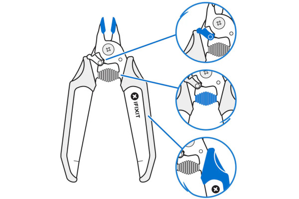 IFIXIT Mandible Flush Cutters IF145-548