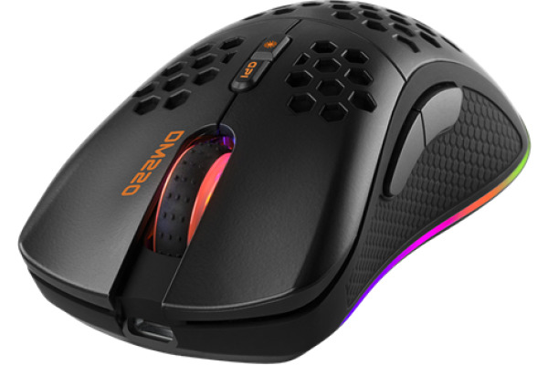 DELTACO Lightweight Gaming Mouse,RGB GAM120 Wireless, Black, DM220