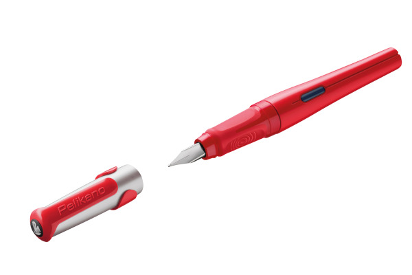 PELIKAN Füllhalter Pelikano P481 L 803014 rot, für Linkshänder