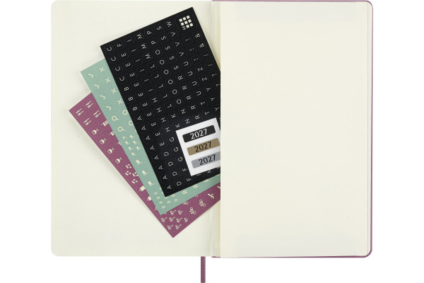 MOLESKINE Agenda Classic Large 2027 999279158 1T/1S pink HC 13x21cm