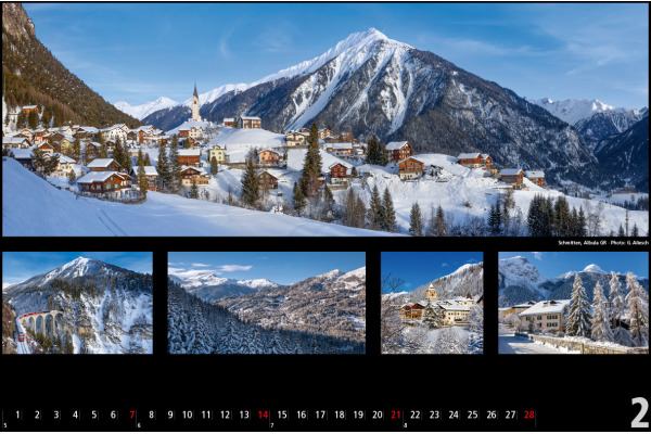 CALENDARI Bildkalender 2027 36206042 Switzerland ML 48x33cm