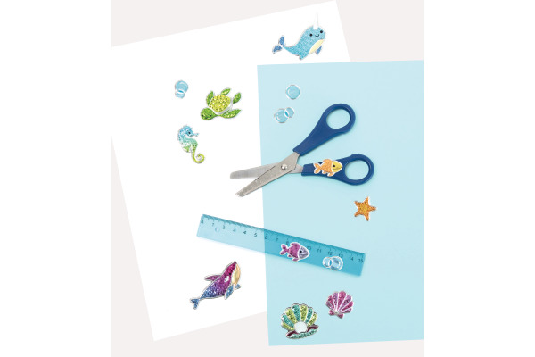 FOLIA Bubble-Sticker 14x21cm 19502 Underwater