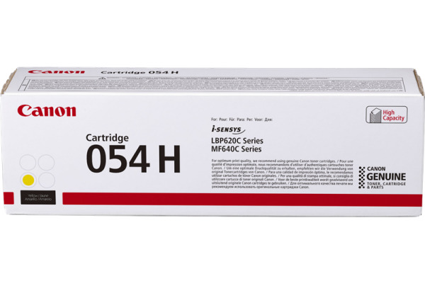 CANON Toner-Modul 054H yellow 3025C002 LBP621/MF641 2300 Seiten