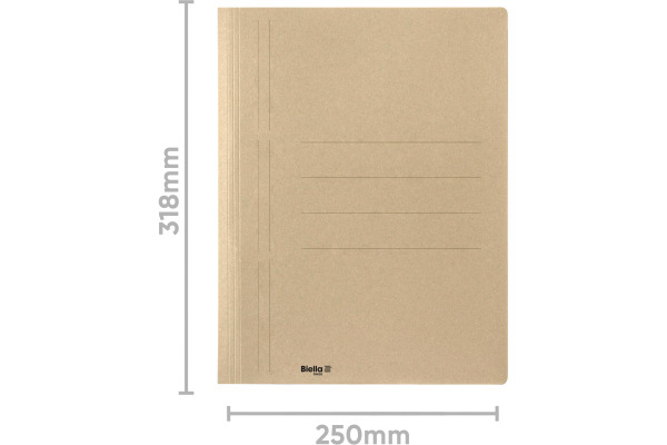 BIELLA Schnellhefter Recycolor 16643027U Spiralmechanik, beige