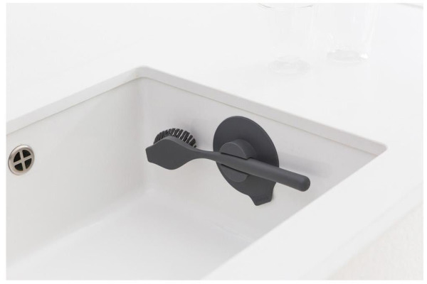BRABANTIA Spülbürste Sink side 117589 Dunkelgrau