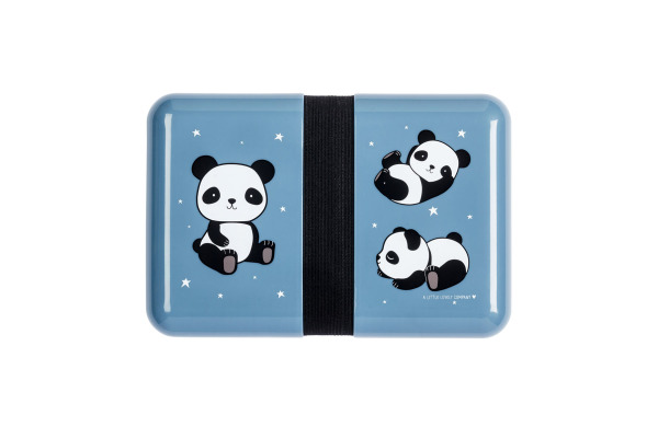 ALLC Lunchbox Panda SBPABU16 blau 18x6x12cm