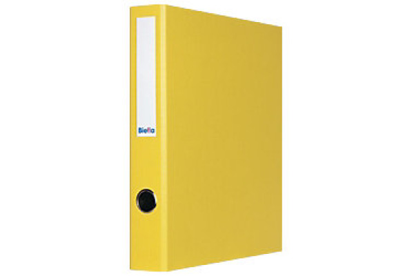 BIELLA Ringbuch Dinor-Quatro 5cm 12644420U 4 Ringe gelb A4+