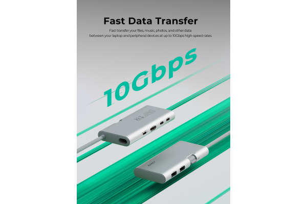 AUKEY Hub 6-in-1 OfficeDok UH-CHU02