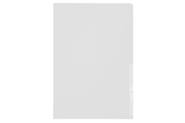 LEITZ Sichtmappen PP A5 40050003 genarbt 0,13mm 100 Stück