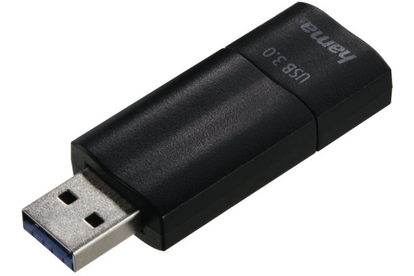 HAMA USB Stick Probo 108028 3.0, 128GB, 40MB/s, Schwarz