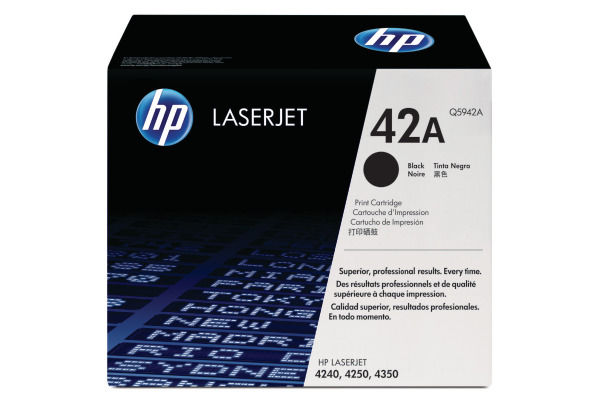 HP Toner-Modul 42A schwarz Q5942A LaserJet 4250/4350 10'000 S.