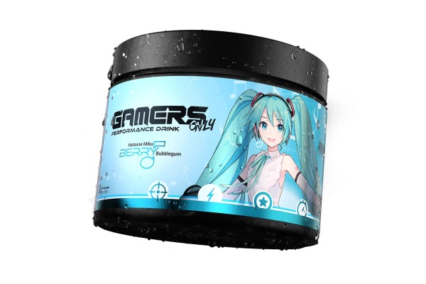 GAMERSO Energy Drink Powder 40 Port. GO01DL032 Hatsune Miku Berry Bubblegum