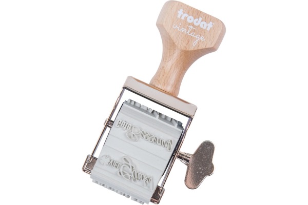 TRODAT Vintage Stempel 158076 Selbstgemachtes, 3-farbig
