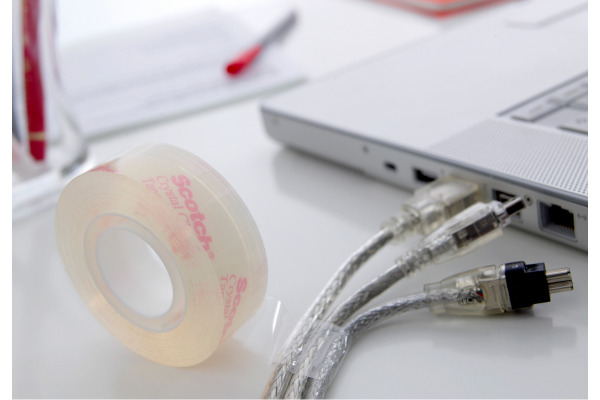 SCOTCH Crystal Tape 19mmx15m 6-1915DRP auf Abroller + 10m gratis