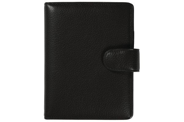 SUCCES Agenda A5 Ringbuch Cadiz 84736502U Leder schwarz 18.5x23.6cm
