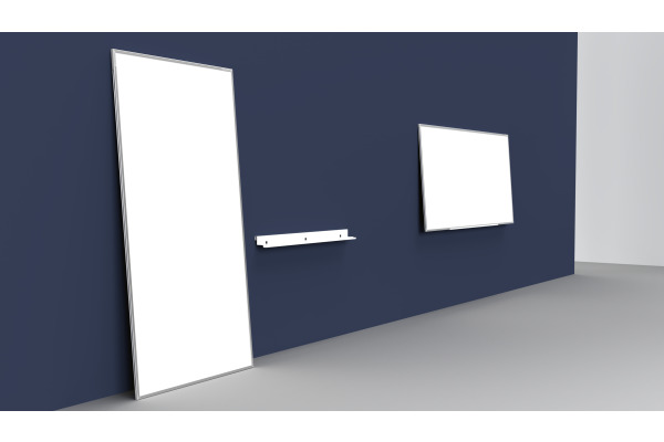 MAGNETOP. Design-Thinking Wall Tray 1241295 weiss 120x11x8cm