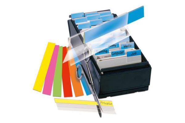 3L Kartenreiter 10x150mm 10502 5-farbig, selbstkleb. 5 Stück