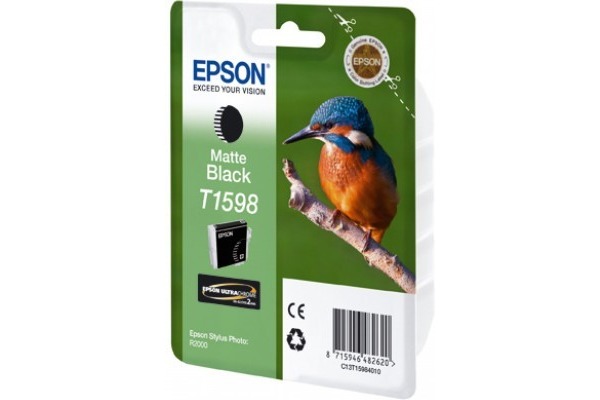EPSON Tintenpatrone matte black T159840 Stylus Photo R2000 17ml