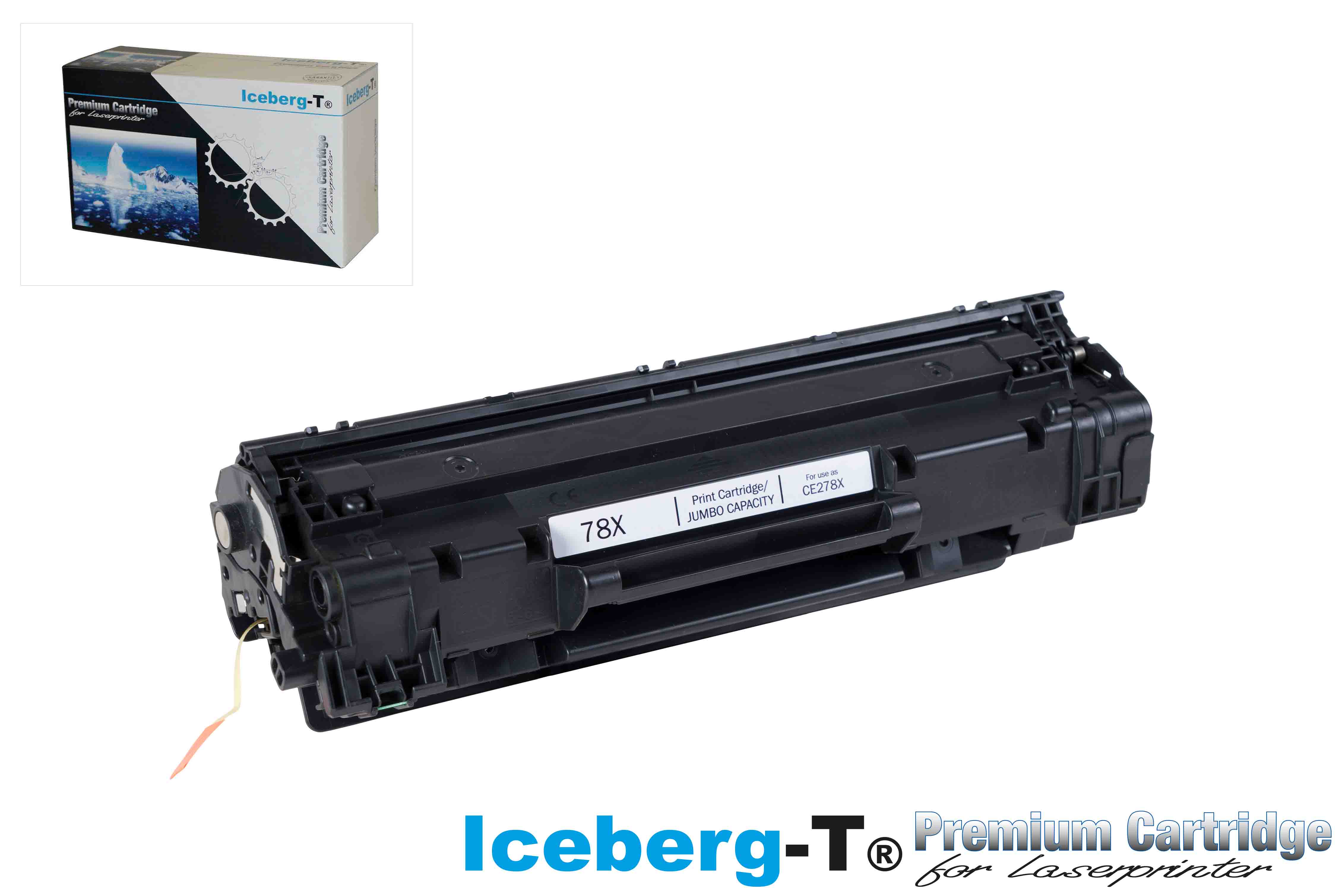 Iceberg-T Toner CE278A-HC 4'000 Seiten, schwarz