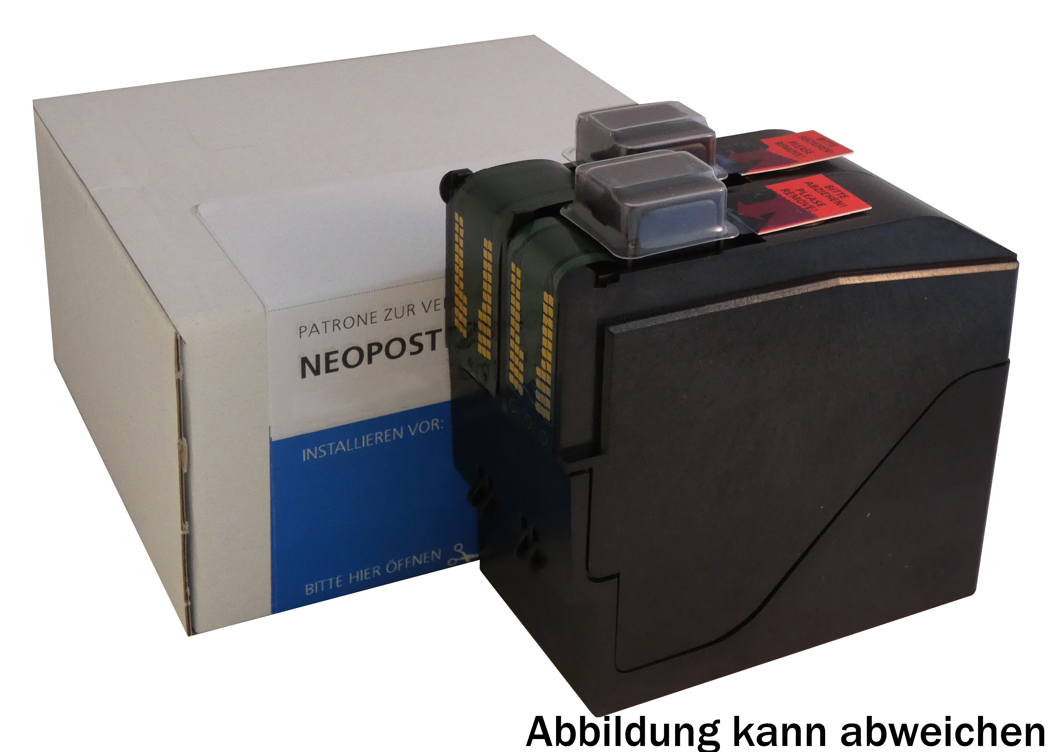 Frankierpatrone komp. zu Neopost IS480 / IN600 / IN700 17'500 Seiten, blau (2x a 45ml)