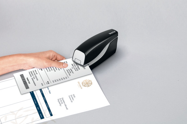 LEITZ Elektrohefter NeXXt WOW 5566 55661095 schwarz 10 Blatt