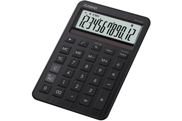 CASIO Taschenrechner MS-200DQ schwarz