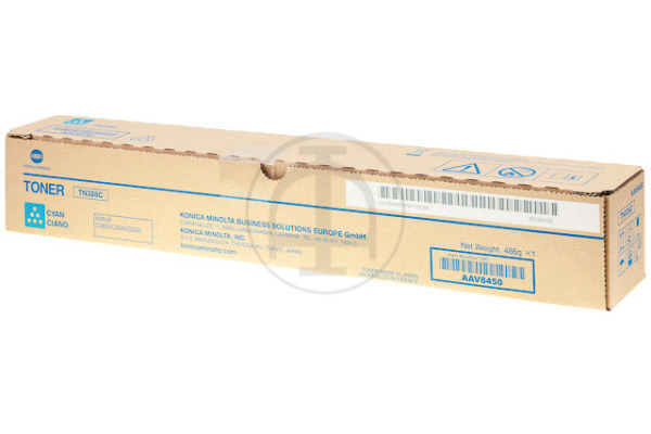 KONICA Toner cyan TN328C BizHub C250/300/360i 26'000 S.
