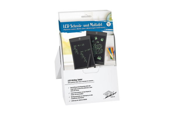 WEDO LCD Schreib- und Maltafel 66908501 8.5 Zoll schwarz