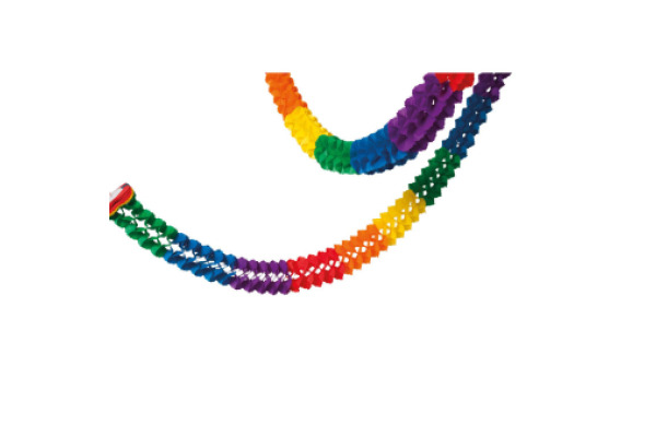 NEUTRAL Girlande Regenbogen 9906499 16x400cm