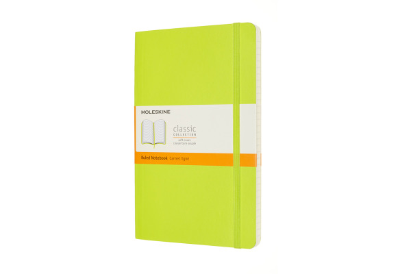 MOLESKINE Notizbuch SC L/A5 850994 liniert,limetten grün,192 S.