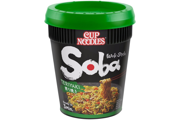 NISSIN Soba Soba Teriyaki 4700 Cup 113g