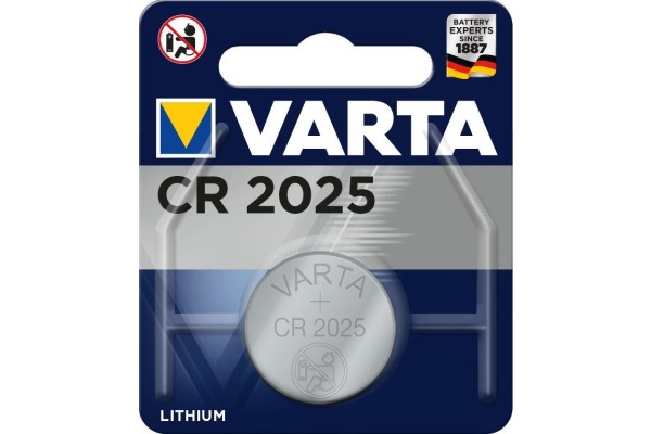 VARTA Knopfzelle Lith. CR2025,3V 602510140 170 mAh 1 Stück
