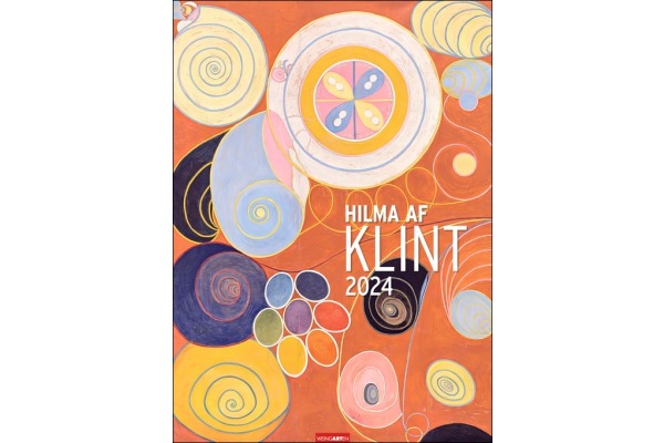 WEINGARTE Kalender Hilma af Klingt 2024 3312187 49x68cm, DE ENG