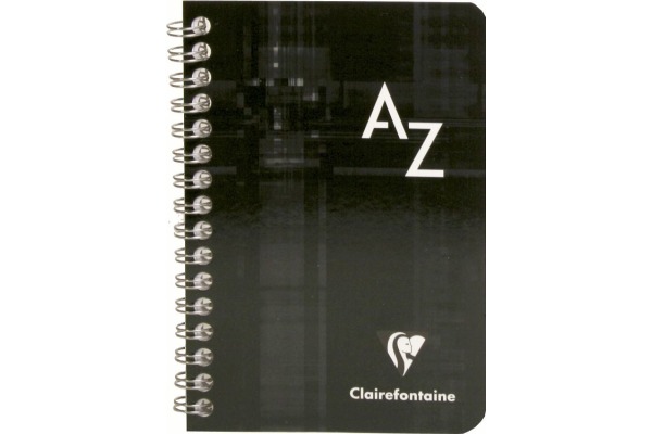CLAIREFON Adressbuch Index A7 68599C ass., kariert, 5mm 50 Blatt