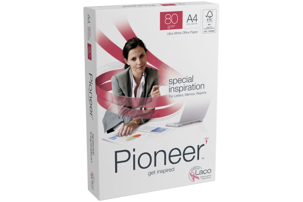 PIONEER Papier Inspiration A4 406946 80g weiss 500 Blatt