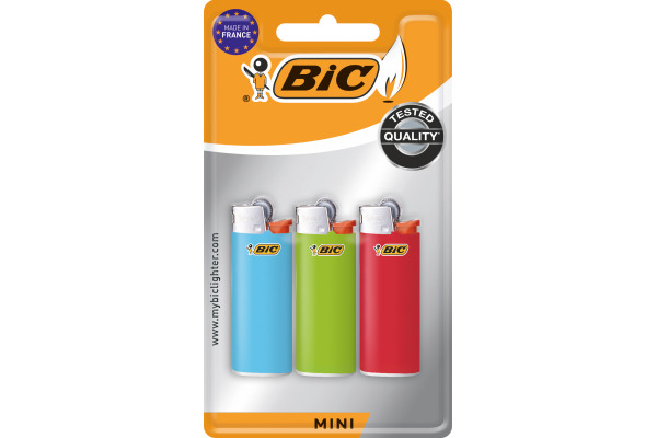 BIC Feuerzeuge J25 Mini 999179 3 Stk.